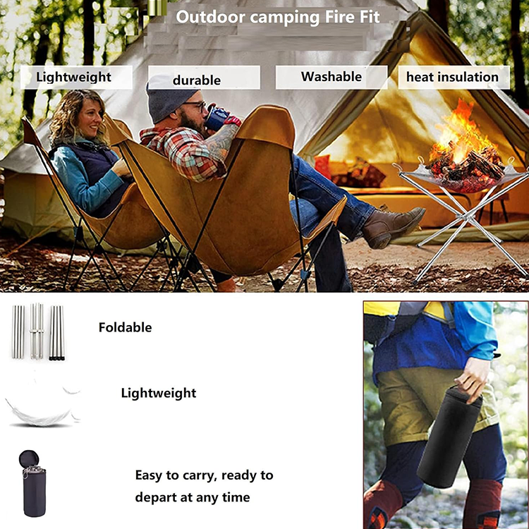 Outdoor Fire Pit Portable Fire Pit