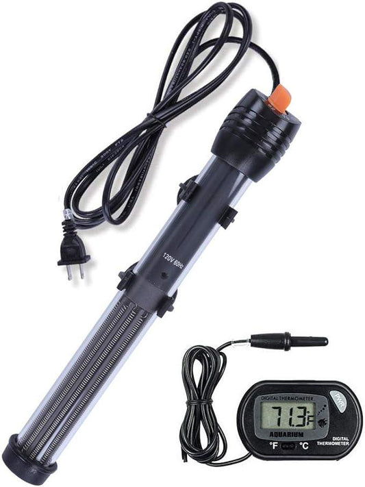 300W Submersible Aquarium Heater - Explosion-Proof for 40-55 Gallon Tanks