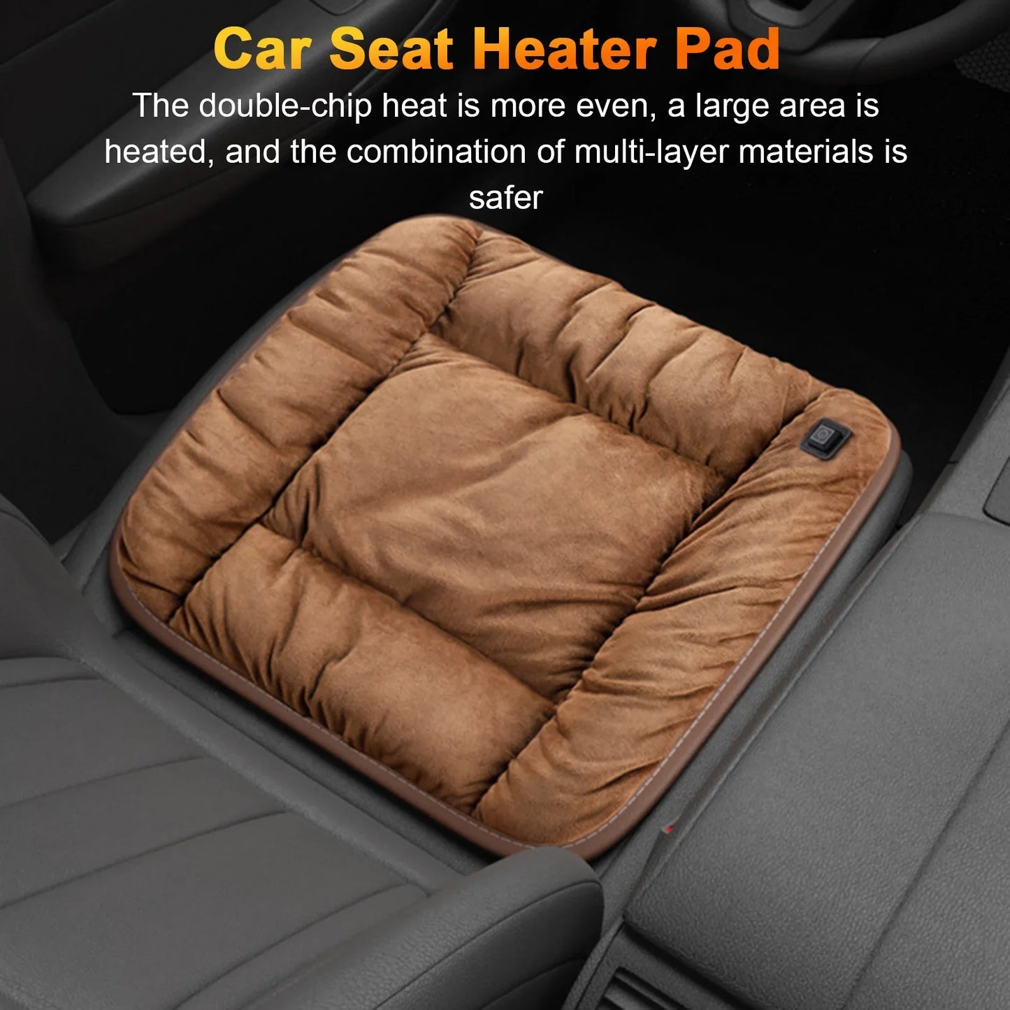 Heated Seat Cushion – Fast, Safe, and Cozy Winter Comfort