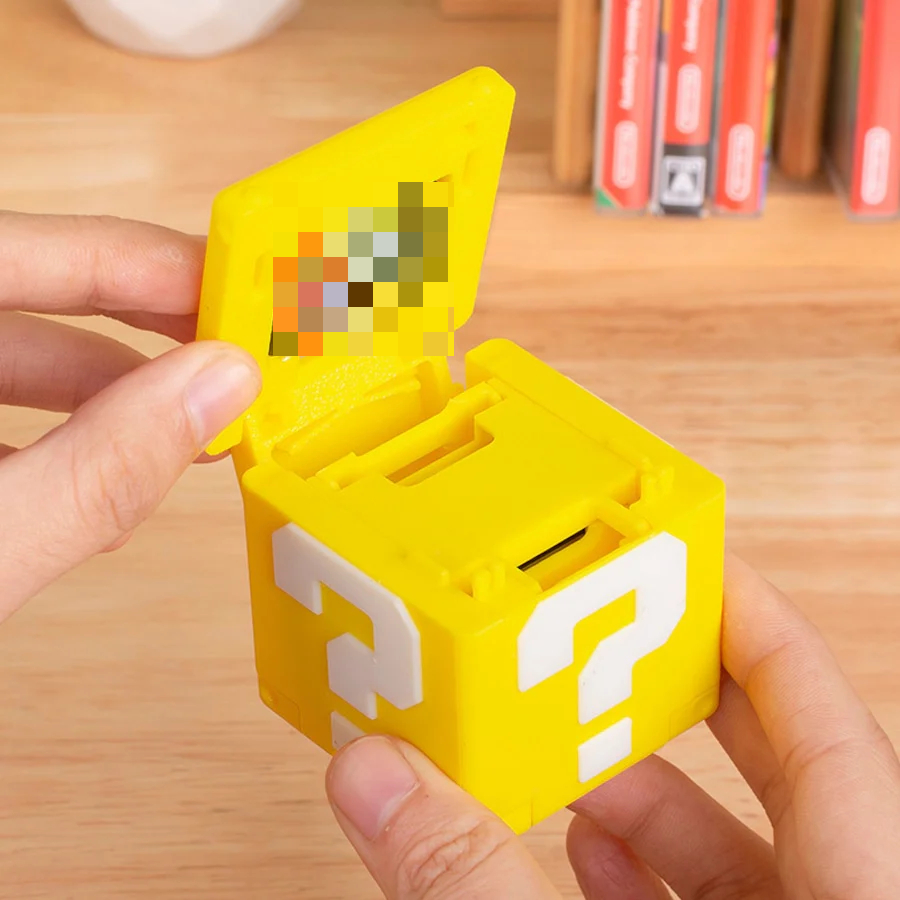 Retro Game Cartridge Case - 3D Printed Eco-Friendly PLA+ Storage Box