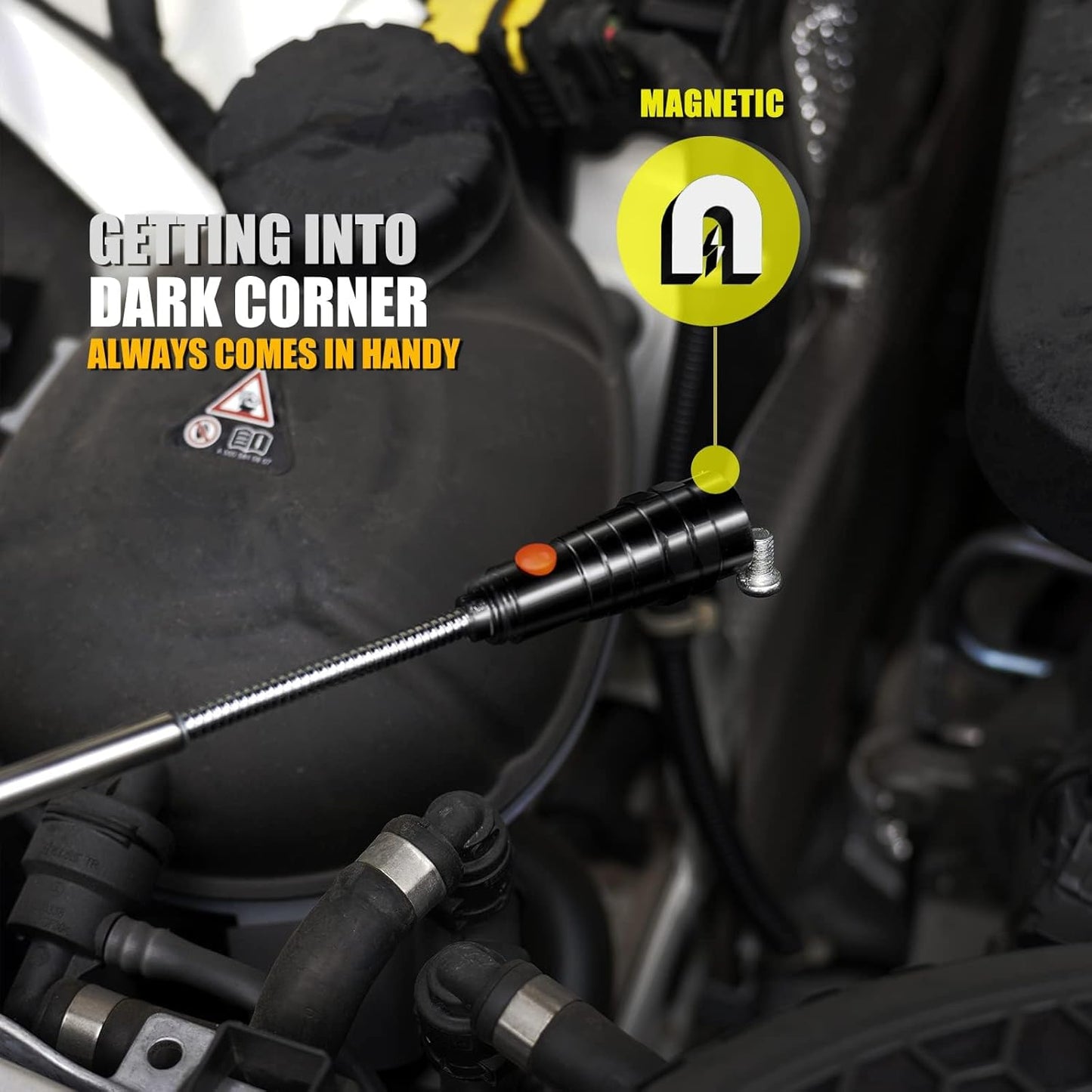 Stocking Stuffers for Men LED Magnetic Pickup Tools