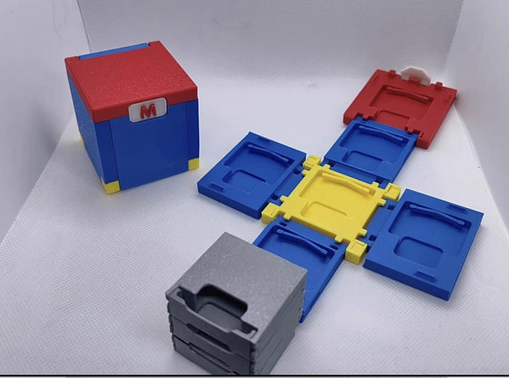 Retro Game Cartridge Case - 3D Printed Eco-Friendly PLA+ Storage Box